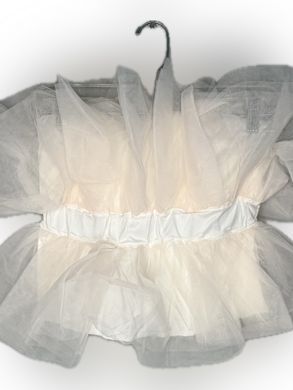 Mable Strapless Tulle Top nwot